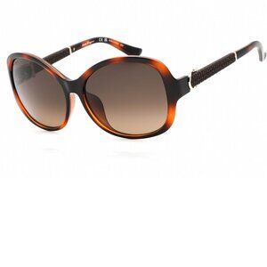 Salvatore Ferragamo Tortoise Shell Brown Gradient Sunglasses Brand New in Case